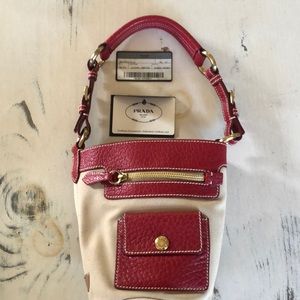 Prada bucket bag